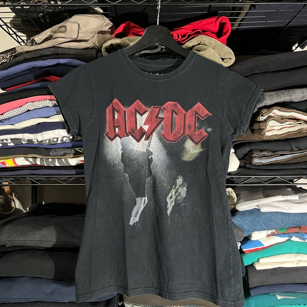 AC/DC Black Cotton Tee